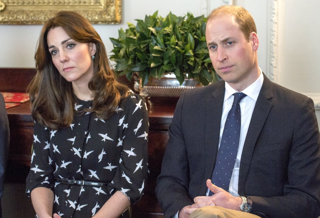 Kate Middleton Prince William at St. Thomas Hospital 2016