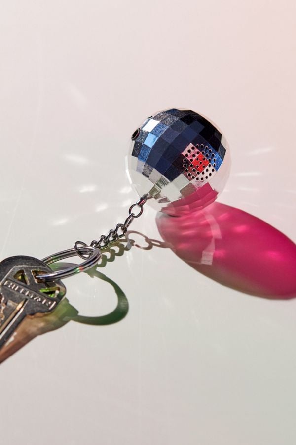 Disco Ball Keychain Speaker