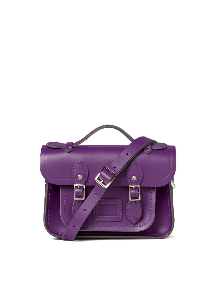 Grape Royale | Cambridge Satchel Mini Bag Gilt Collection | POPSUGAR ...