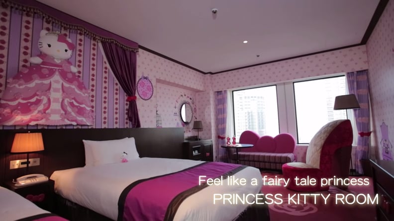 Feel Like Royalty at the Keio Plaza Hotel's Princess Kitty Room