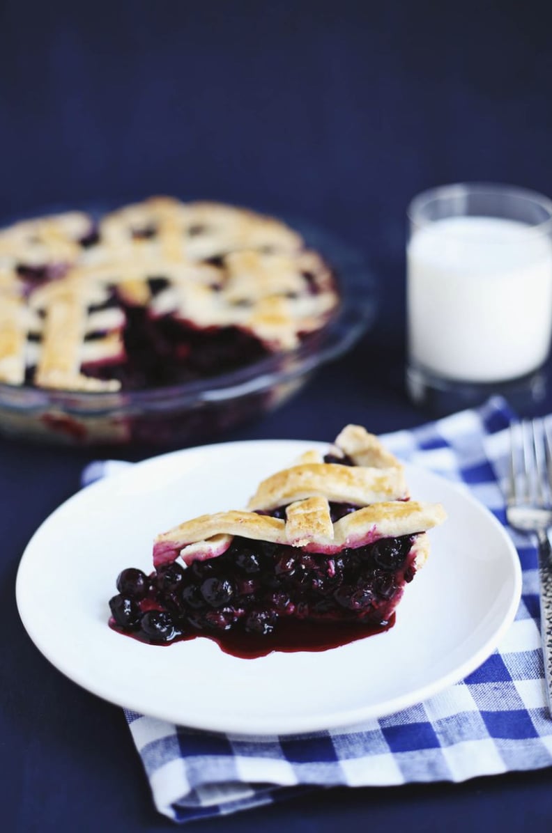 Zesty Blueberry Pie