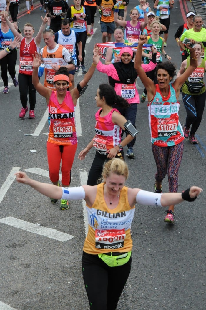 This woman ran the London Marathon on her period without a tampon