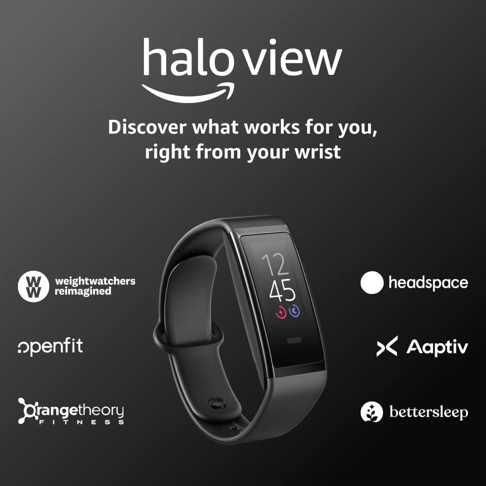 Best Affordable Fitness Tracker: Amazon Halo View Fitness Tracker