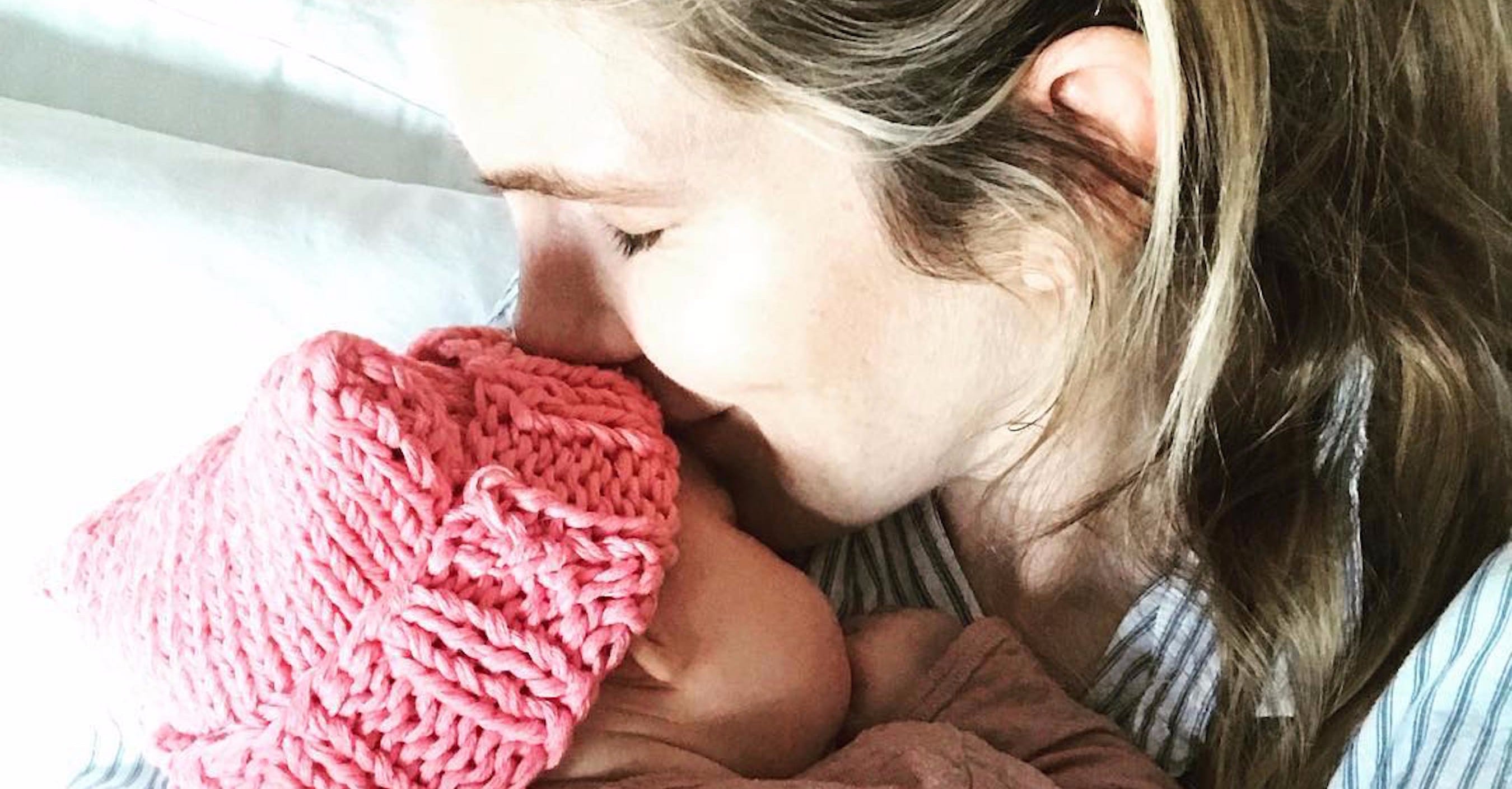 Lily Rabe With Baby Girl Picture March 2017 | POPSUGAR Celebrity
