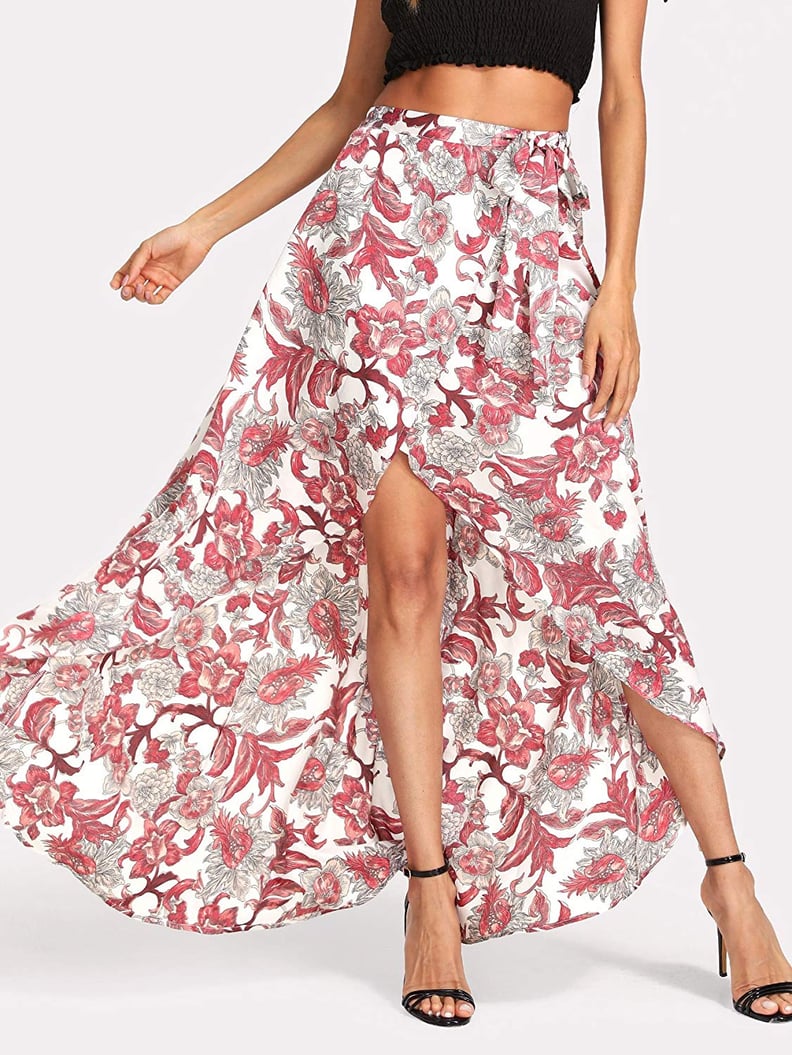 Milumia Bohemian Floral-Print Skirt