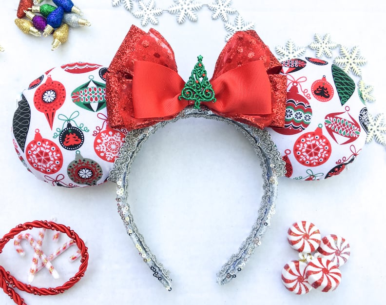Classic Christmas Ornament Mouse Ears