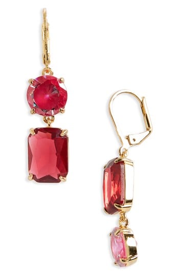 Kate Spade Shine On Mismatched Drop Earrings