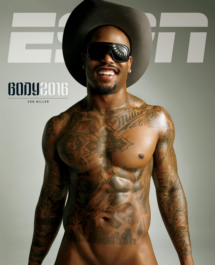 Von Miller ESPN Body Issue 2016 POPSUGAR Fitness Photo 8