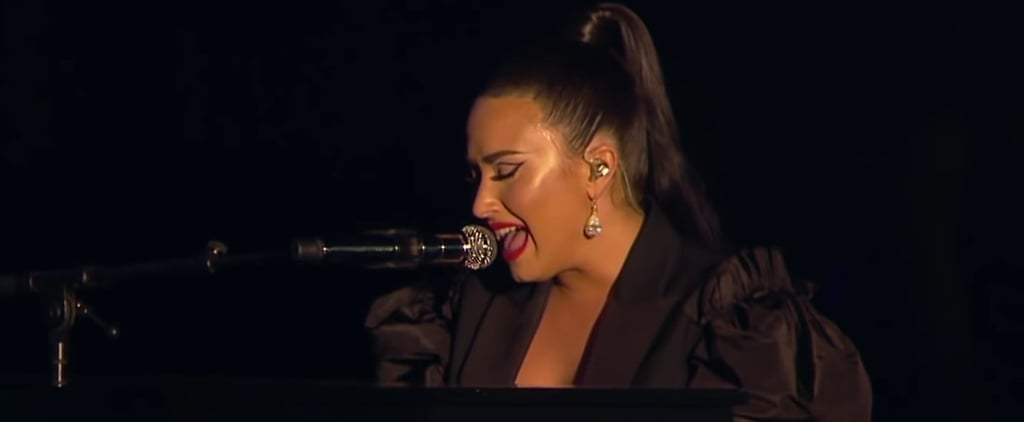 Demi Lovato Performs "Sober" For the First Time Since Announcing Her Relapse