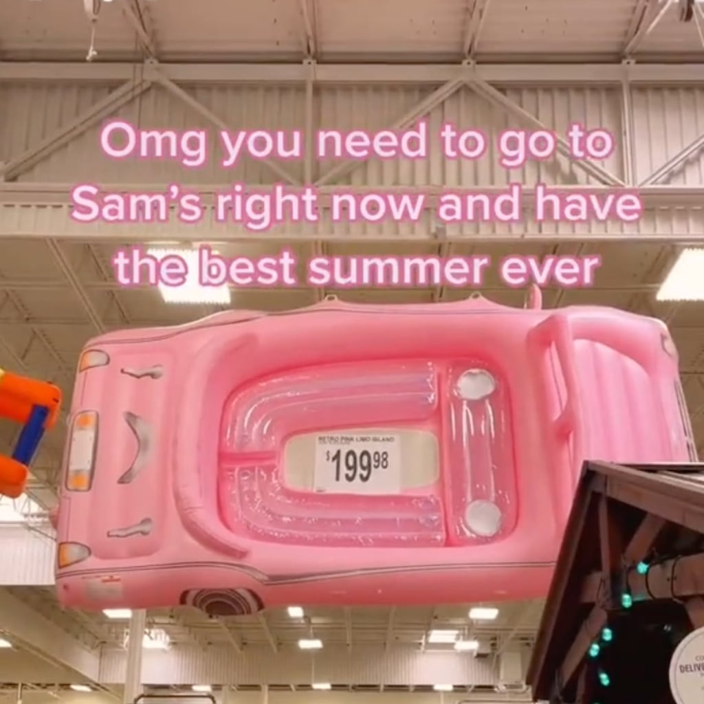 Sam's Club Is Selling a Huge Pink Convertible Pool Float