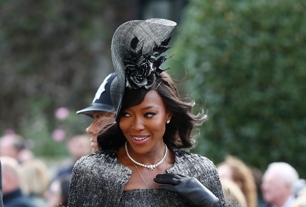 Naomi Campbell Dress at Princess Eugenie's Wedding 2018