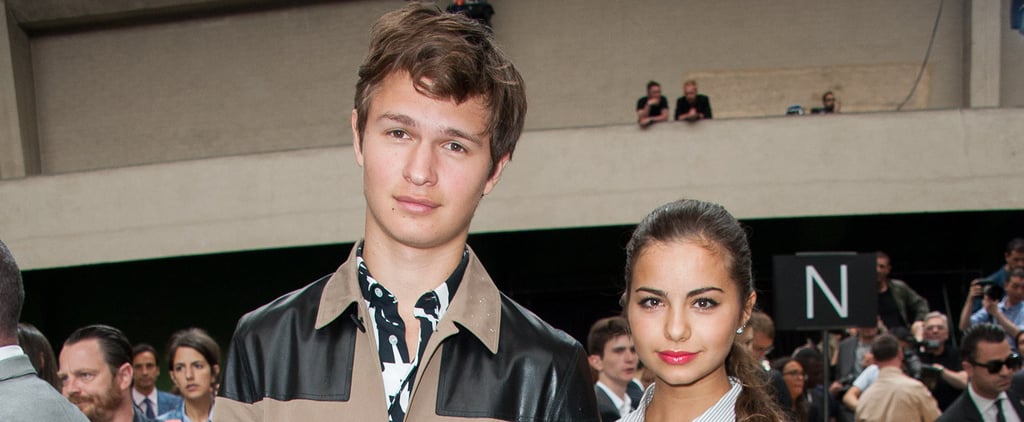 Ansel Elgort and Violetta Komyshan Instagram Picture 2015