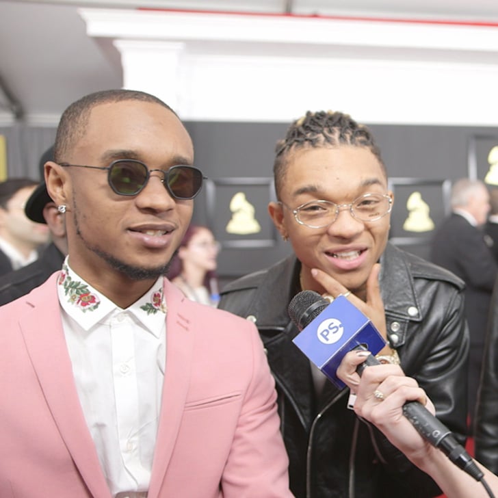 Rae Sremmurd Interview at 2017 Grammys | POPSUGAR Celebrity