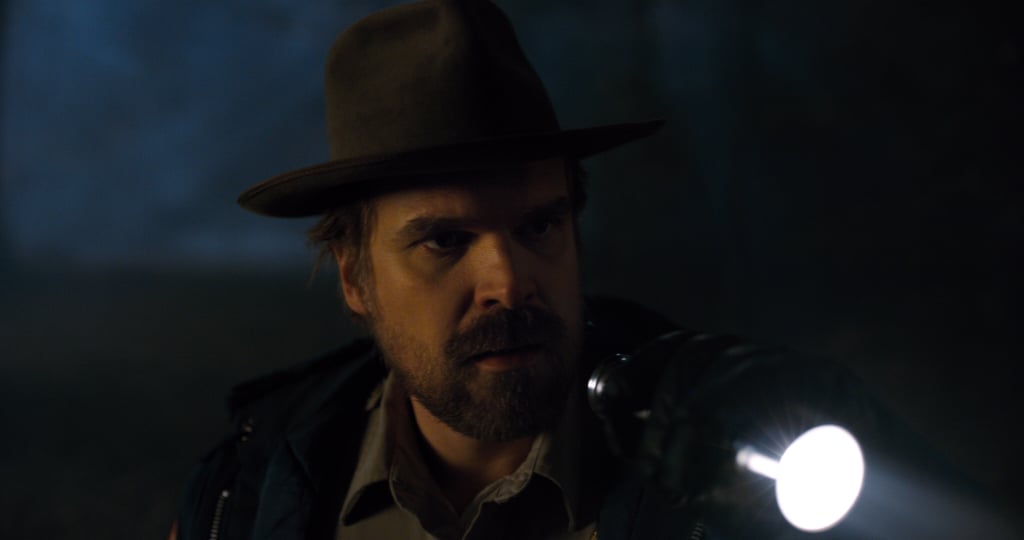 David Harbour as Jim Hopper.