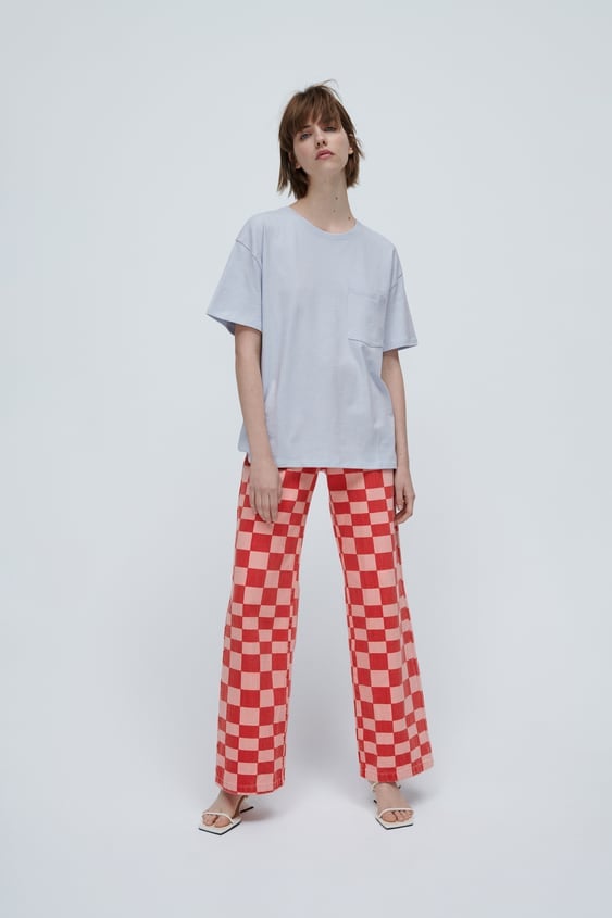 Zara Oversize Pocket T-Shirt