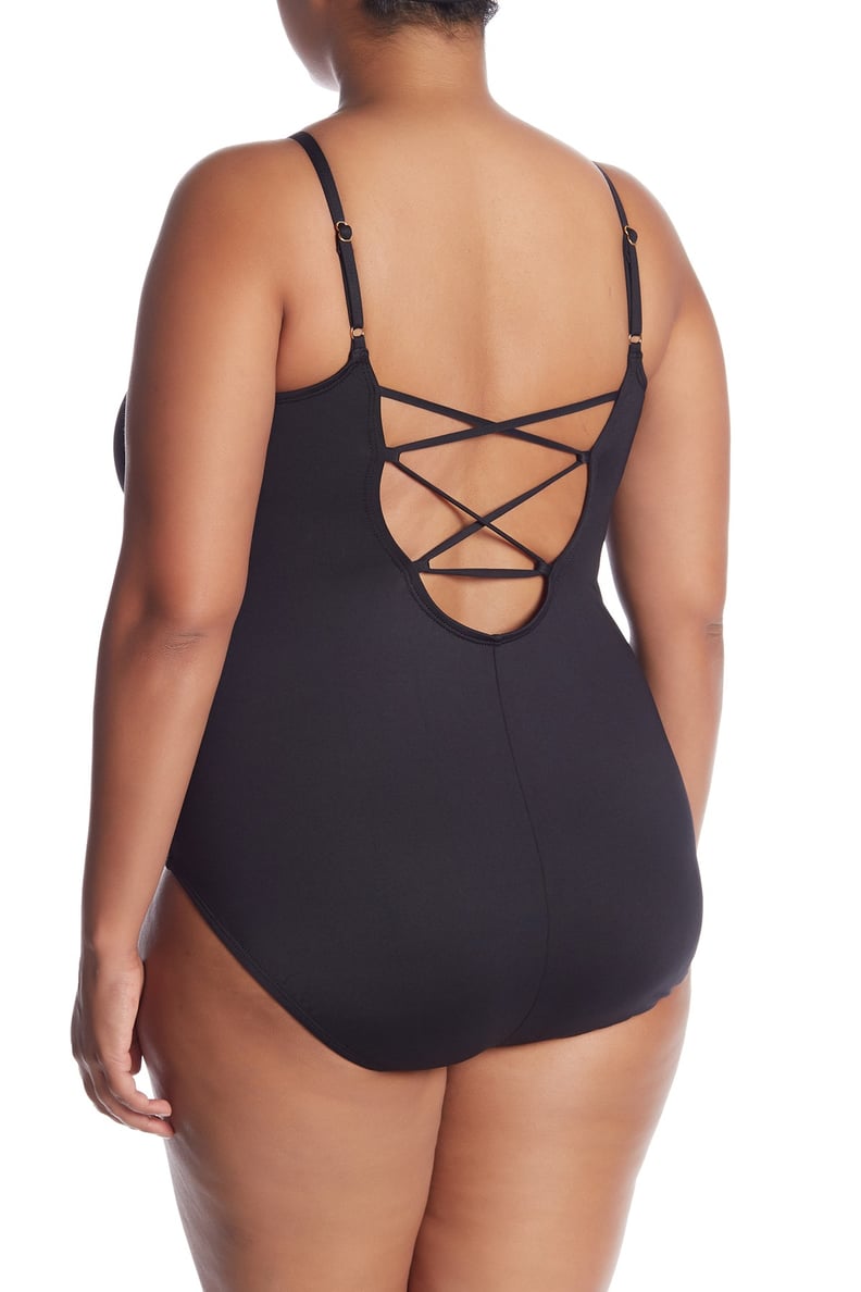 La Blanca Swimwear Meshed Up One-Piece Swimsuit