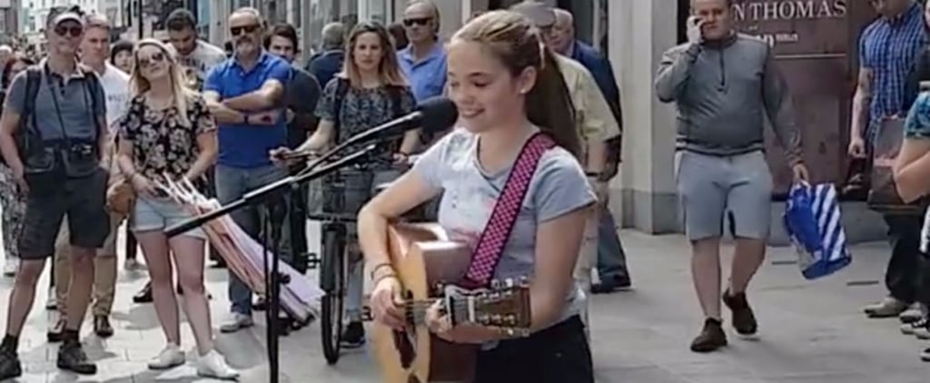 Young Girl Singing Ed Sheeran Song in Ireland Video