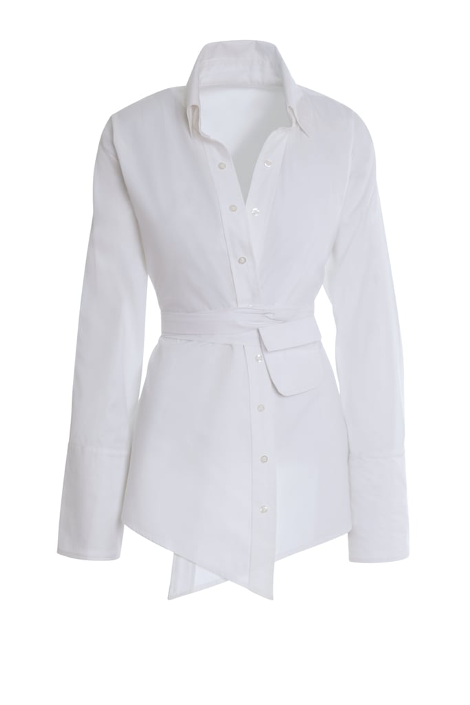 Fe Noel Button Up Wrap Top