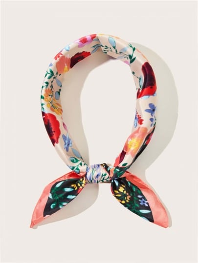 Shein Floral Print Bandana