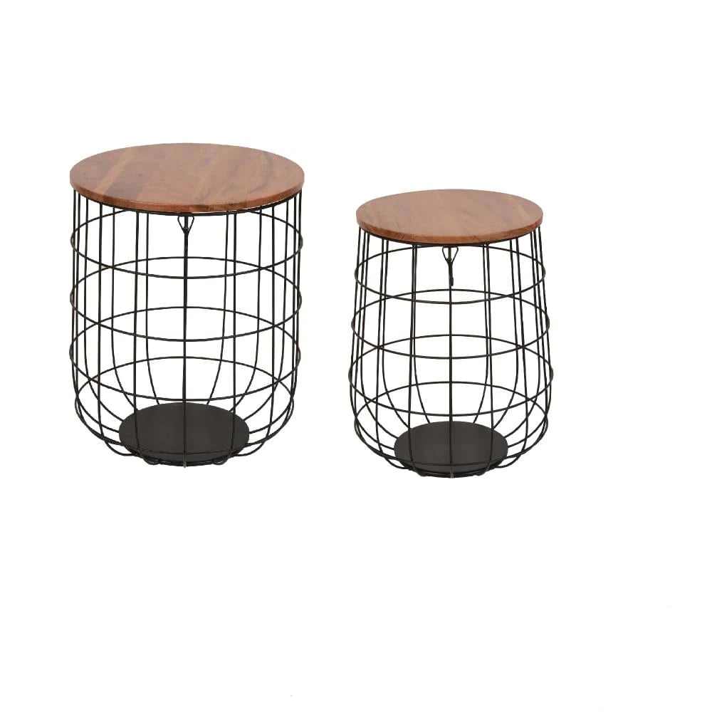 A Cool Planter: Allen + Roth Black Outdoor Round Steel Plant Stand