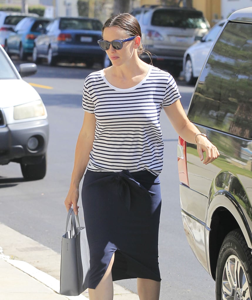 Jennifer Garner at Church in LA July 2016