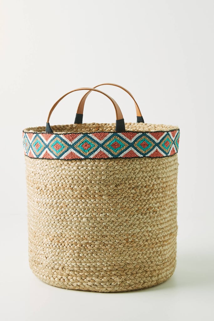 Beaded Tanzana Basket