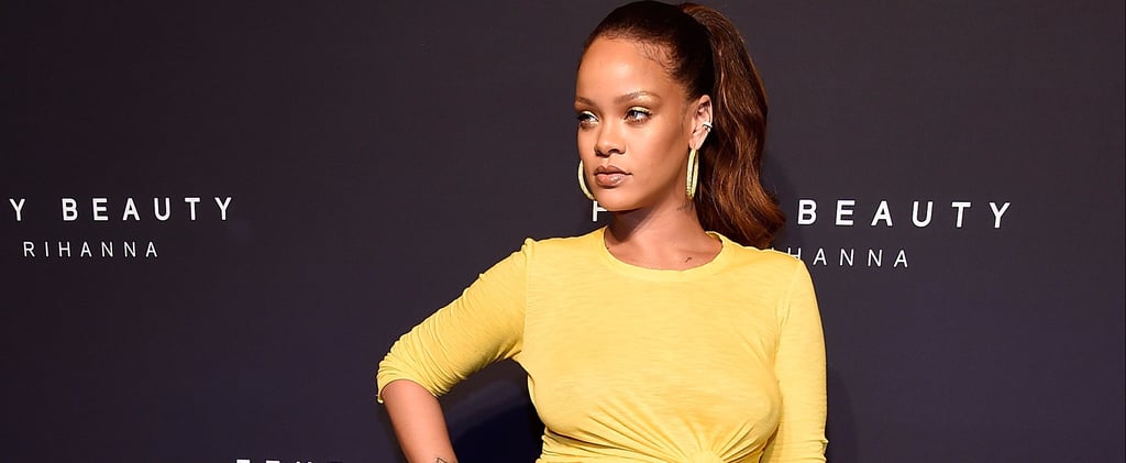 Rihanna Goes Braless For Her Beauty Brand's Launch Party