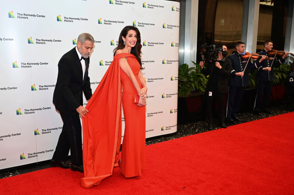 Amal Clooney at Kennedy Center Honors 2022 Pre-Dinner in Valentino