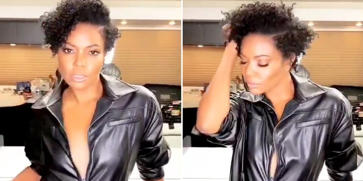 Gabrielle Union S Natural Hair Video On Instagram Popsugar