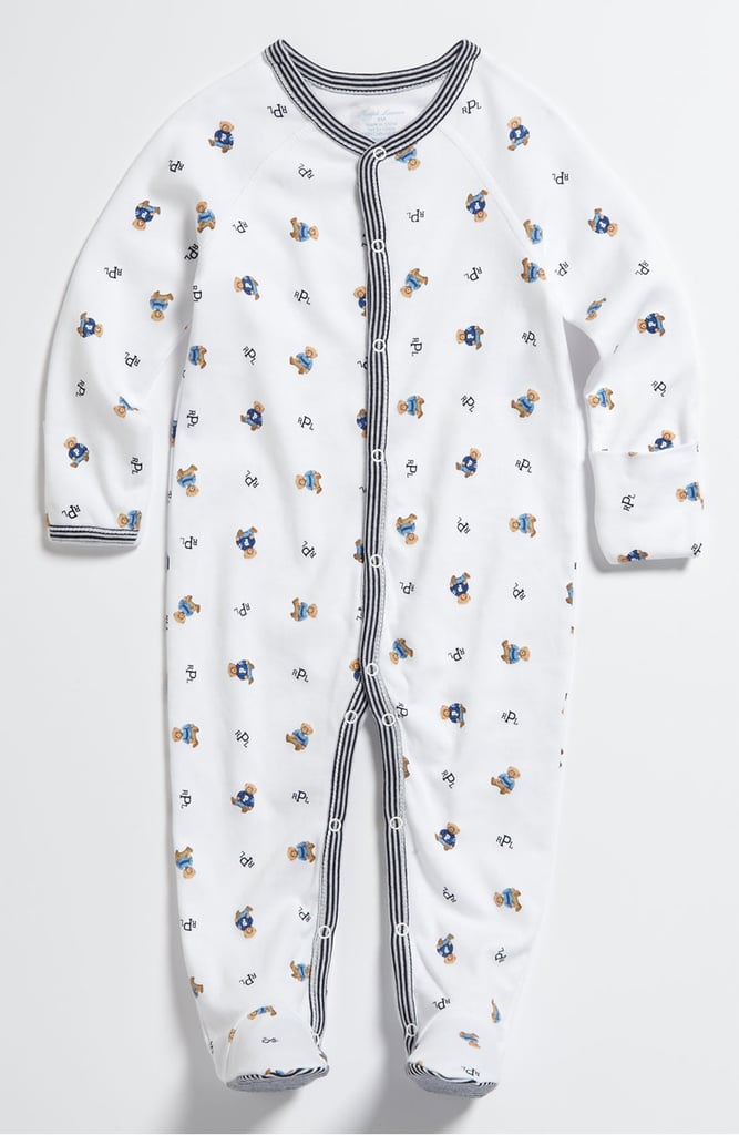 Ralph Lauren Printed Footie