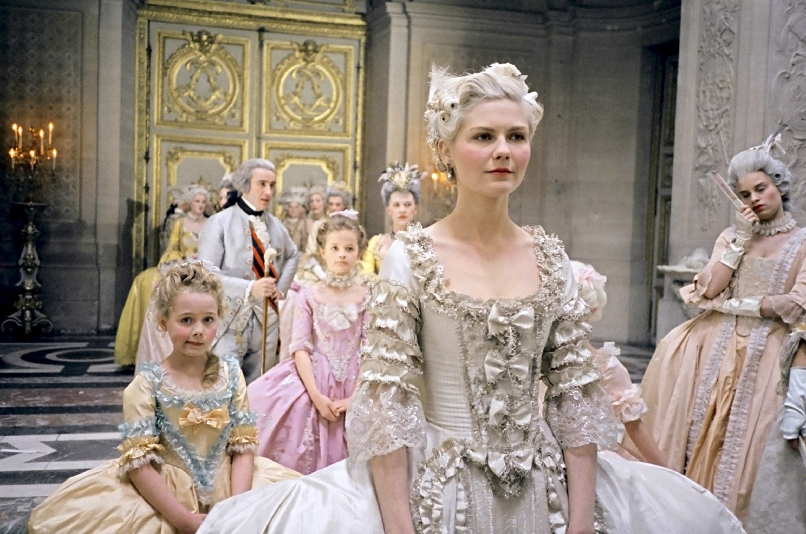 Marie Antoinette Corset Dress, Cream Dress, Period Dress 