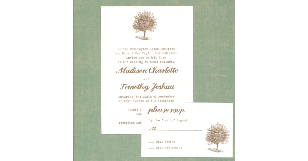 Tree of Life Wedding Invitation | Free Printable Wedding Invitations ...