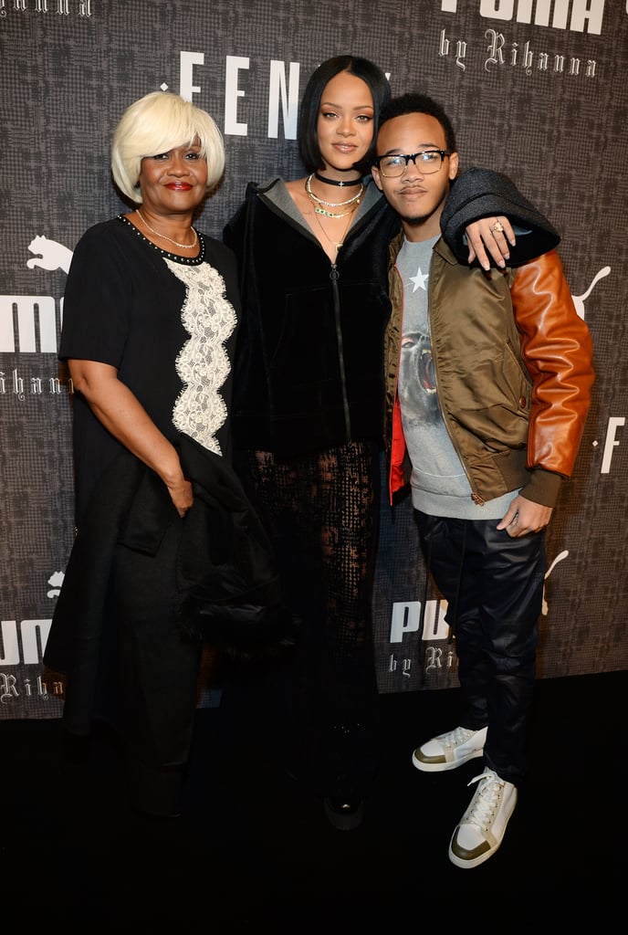 Rihanna at Fenty x Puma Fashion Show February 2016