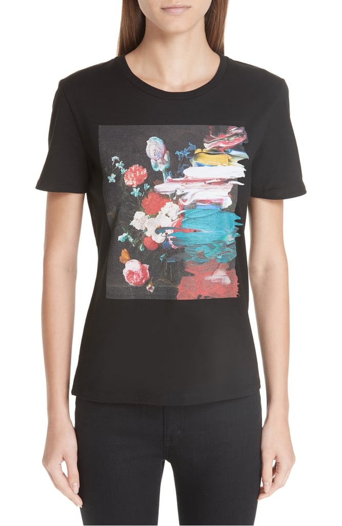 Alexander McQueen Paint Smudge Graphic Tee