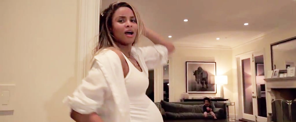 Ciara Shows Her Baby Bump in Dancing Video February 2017