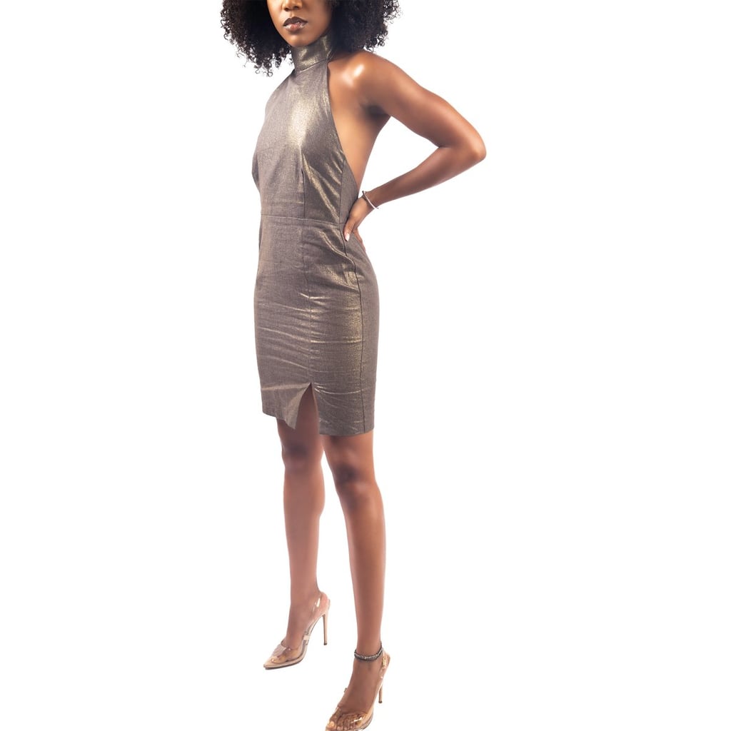Minis Bronze Linen Dress