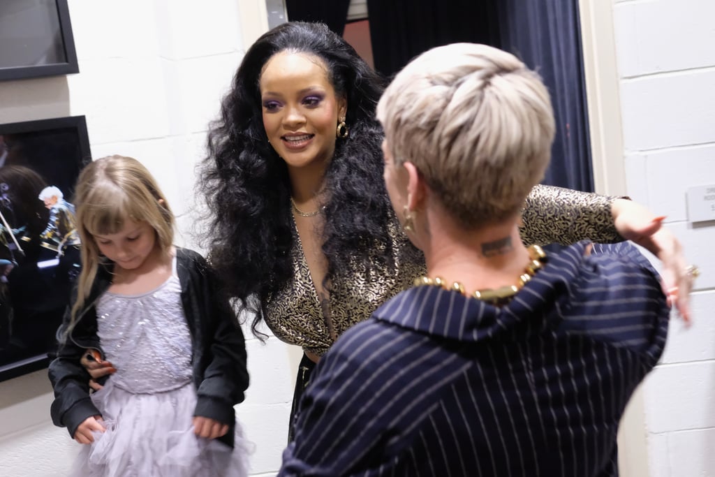 Rihanna and Pink's Daughter Willow at the 2018 Grammys