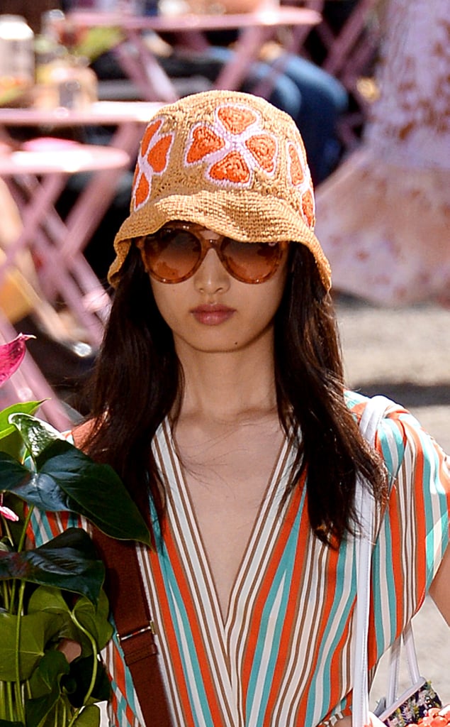 A Hat on the Kate Spade New York Runway at New York Fashion Week