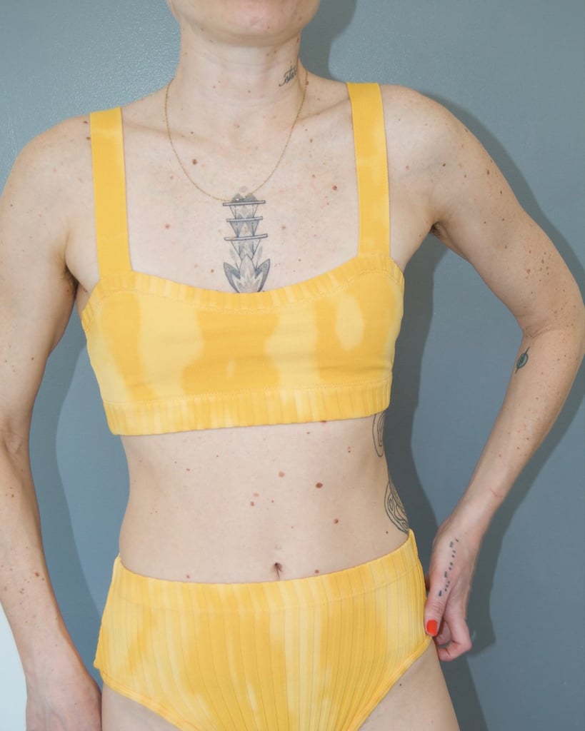 Deta Tie Dye Curve Top