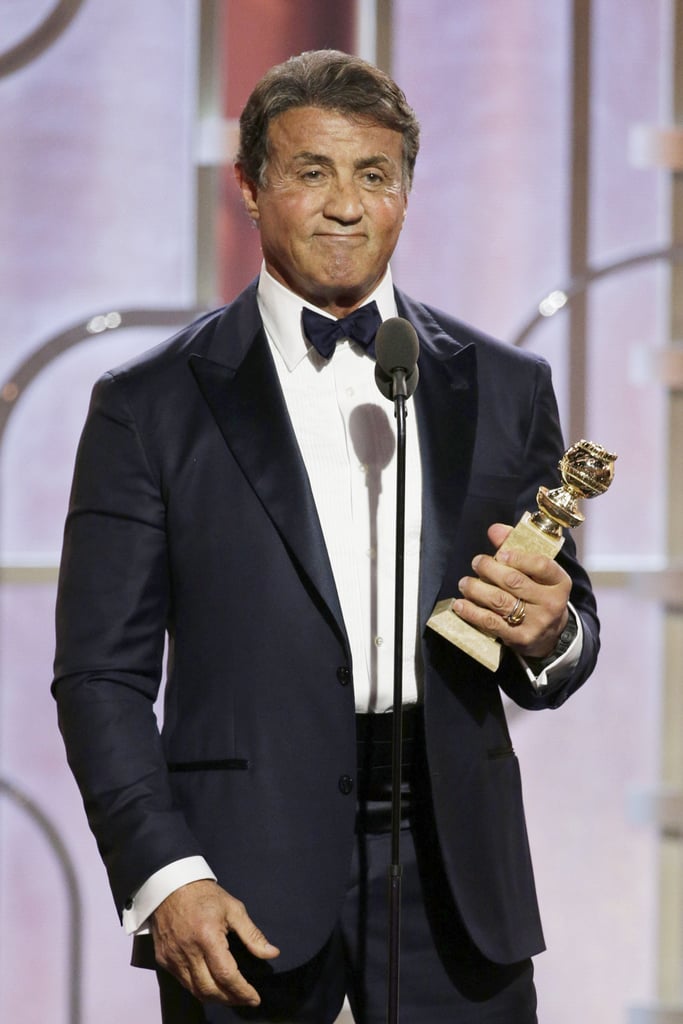Sylvester Stallone Accepting For Best Supporting Actor in a Movie