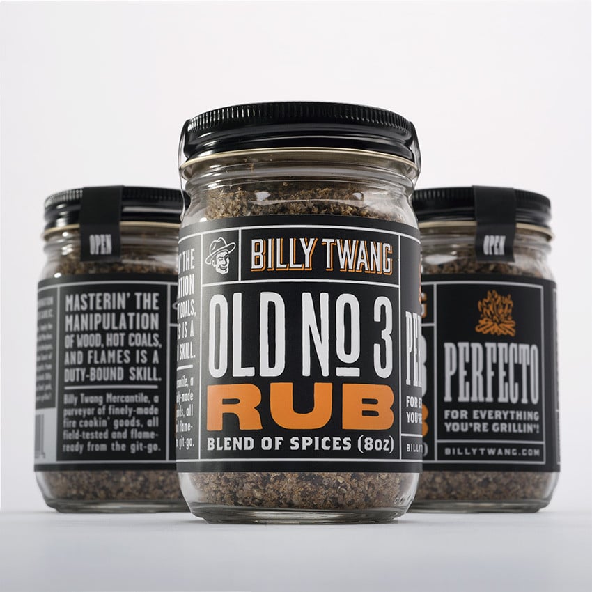 Billy Twang Old No. 3 Rub