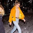 Gigi Hadid's $176 Winter Coat Is a Single Ray of Sunshine in the Snow