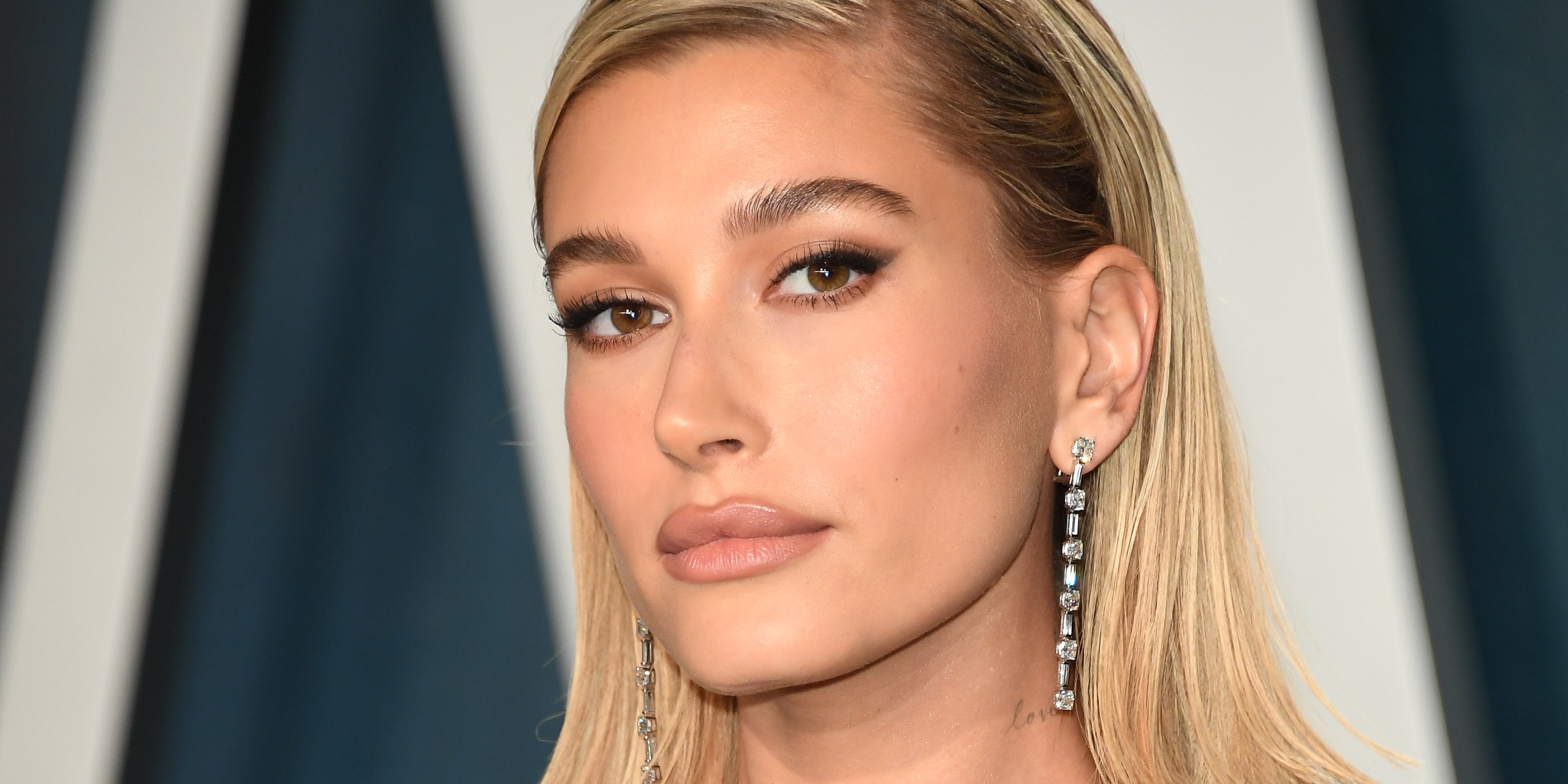 Hailey Bieber&rsquo;s Sexy Eye Makeup at the Oscars 2020 | PS Beauty