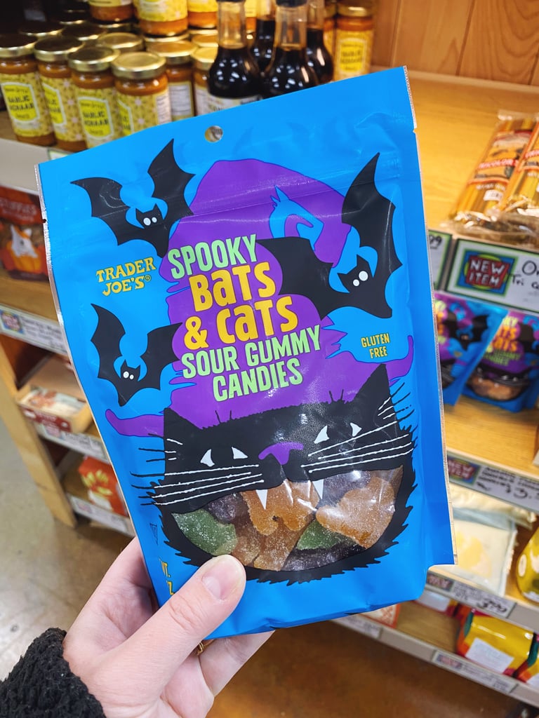 Trader Joe's Spooky Bats + Cats Sour Gummy Candies