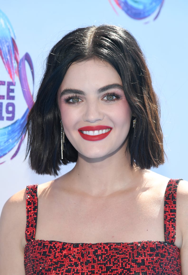 Lucy Hale's Bold Lip at the Teen Choice Awards 2019