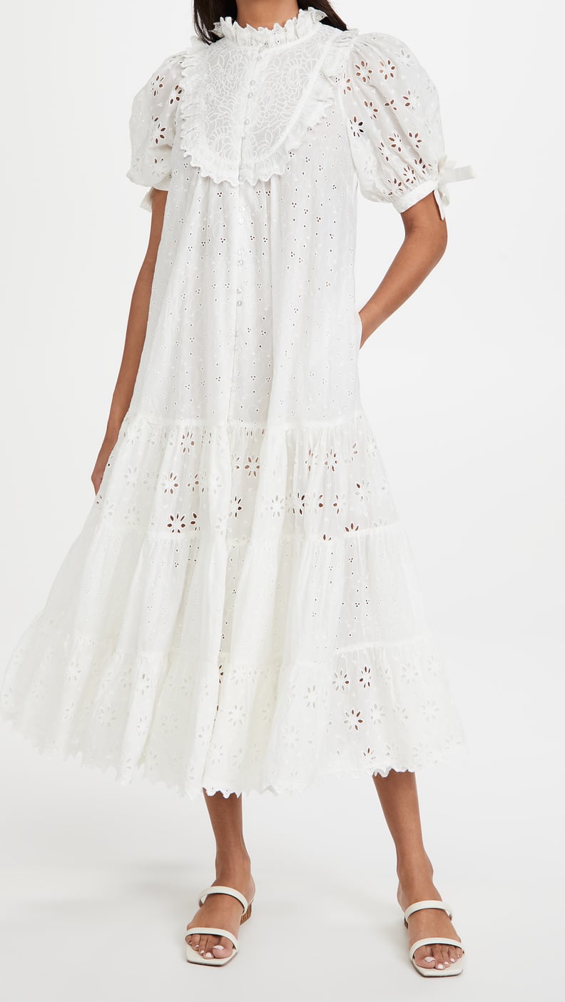 A Romantic Style: byTiMo Broderie Anglaise Midi Dress