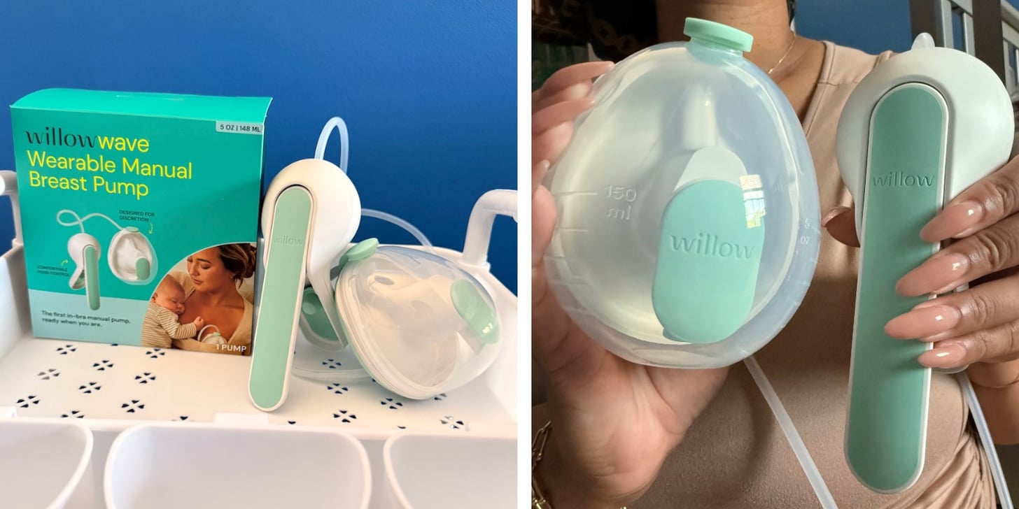 I'm a New Mom and This Manual Breast Pump Is a Godsend