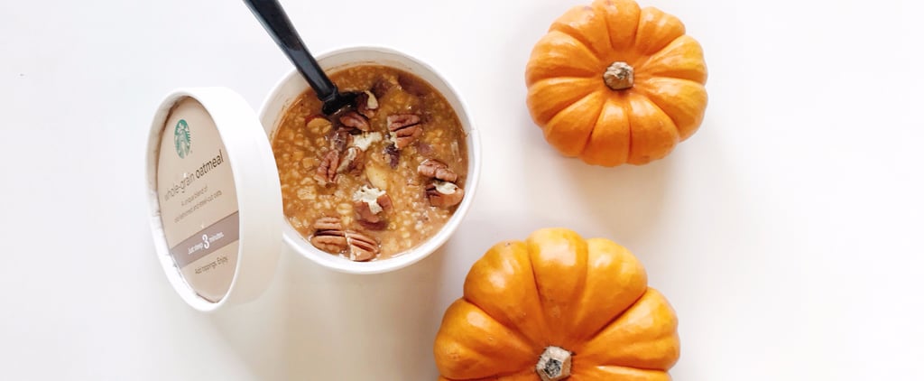 Starbucks Pumpkin Spice Oatmeal