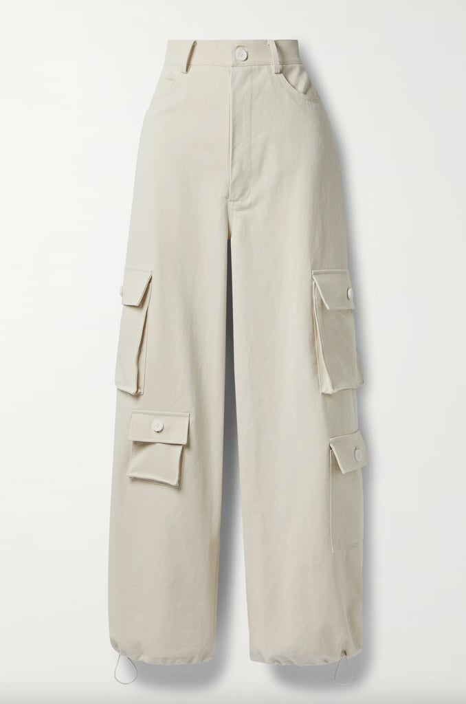 Frankie Shop Hailey Cotton-Twill Cargo Pants