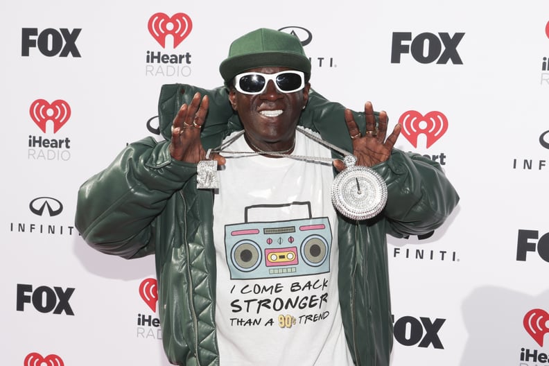 Flavor Flav Wears a Taylor Swift Shirt to the 2023 iHeartRadio Music Awards